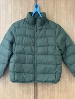 UNIQLO キッズ　パフテックウォッシャブルパーカ （カーキ）130サイズ