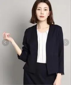 COUP DE CHANCE 夏スーツ　リネンライクストレッチのサムネイル