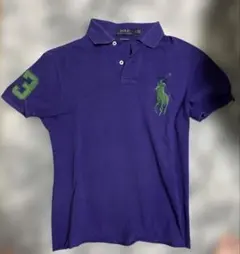 短丈 POLO RALPH LAUREN パープルポロシャツ S swag 新品 - メルカリ