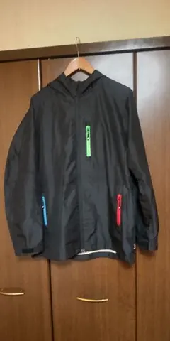 オールドステューシーの薄手ナイロンジャケット　黒　サイズXL STUSSY 春秋