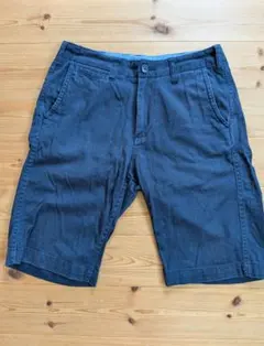 BEAMS HEART コットン ショートパンツ ネイビーのサムネイル