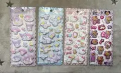 サンリオ　もちもちマシュマロシール　マイメロ　クロミ　シナモン　キティ　日焼け