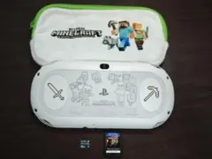 PSVita 2000 本体 グレイシャーホワイト マインクラフト 7246 - メルカリ