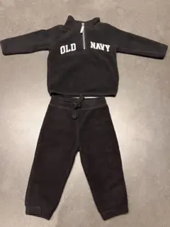 【匿名発送】GAP OLD NAVY 12-18M ブラック 上下セット