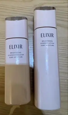 ELIXIR ブライトニングエッセンスエマルジョン・ローション　みずみずしい