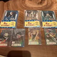 ヒロアカ一番くじ -更に向こうへ- K賞カードホルダー　J賞カードセット