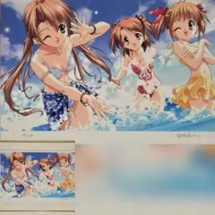 ふしぎの海のナディア　 CD購入特典 B2 ポスター　イラスト うたたねひろゆき ふしぎの海のナディア CD購入特典 B2 ポスター イラスト