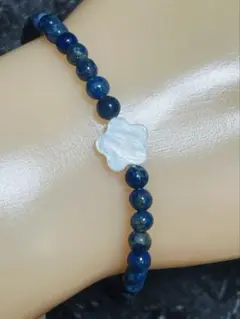 天然ラピスラズリ（青金石）ブレスレット 天然石ブレスレットアクセサリー