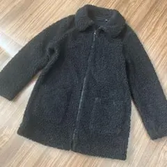 UNIQLO キッズ ボアコート 150cm ブラック