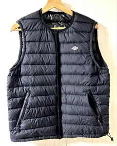 DANTON 黒 ダウンベスト キルティング ◇[DT-A0026NNF]【保存袋あり】DANTON(ダントン) インナーダウン