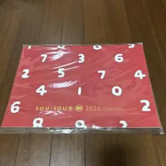 SOU・SOU 2026 カレンダー