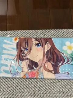 五等分の花嫁 中野三玖 タオル 梅雨のうたたね 夢見る夏 inアトレ