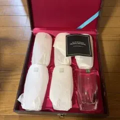 HOYA CRYSTAL グラス 　6客セット 箱付き