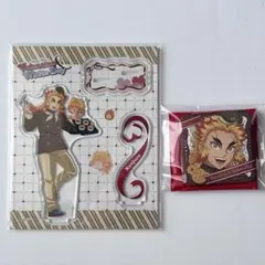 煉獄杏寿郎 バレンタイン アクリルスタンド 缶バッジ