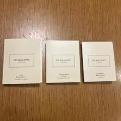 ジョーマローン　コロン　香水　サンプル3点セット