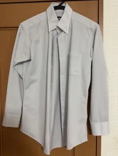 スーツセレクト スーパーノンアイロン ストレッチシャツ 4S グレー M80