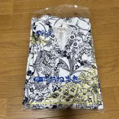 新品 花柄 パジャマ Mサイズ 帯付き ねまき 浴衣 介護 ガーゼ半袖