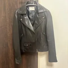 STUDIOUS 黒 ライダースジャケット