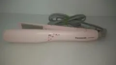 ！美品 パナソニック　ヘアアイロン　ストレートアイロン　ピンク 本体のみ！中古品