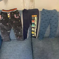 男の子　ズボン　まとめ売り　3枚セット　90サイズ　100サイズ　保育園
