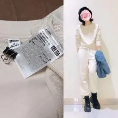 ユニクロ♡クロップド スウェットシャツ Sサイズ