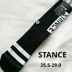 STANCE スタンス　ロゴソックス 　ブラック L 25.5-29.0cmのサムネイル