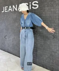 【美品】JEANASIS デニム ブラウス
