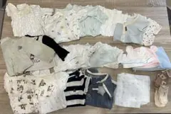 新生児　服　肌着　帽子　靴下　24点セット