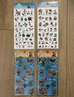 【正規品】ズートピア2ウォーターinシール4サイズステッカー４セット
