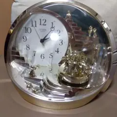 貴重☆シチズン CITIZEN 置き時計 からくり スモールワールドコスモ