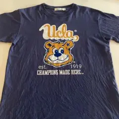 UCLA Tシャツ ネイビー クマデザイン