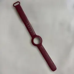 AirTag用 シリコンバンド ボルドー　エアタグ