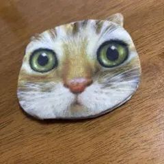 猫の顔 コインケース