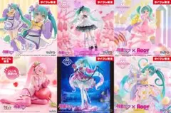 初音ミク 桜ミク タイクレ限定 フィギュア Fashion AMP等 6点 ②