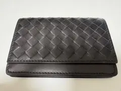 ボッテガヴェネタ イントレチャート 名刺入れ カードケース ブラックのサムネイル