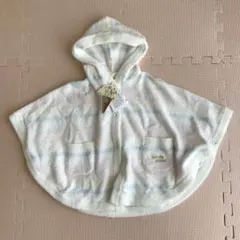 新品 ジェラートピケ ポンチョ 90〜100