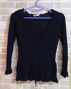 L'EST ROSE レストローズ 長袖 ニット トップス M