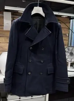 【Lサイズ】【程度：極上】ユナイテッドアローズの肉厚Pコート