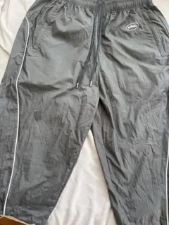 Oval Logo Nylon Cropped Pants dark grayのサムネイル