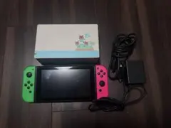 Nintendo Switch 本体 グリーン・ピンクジョイコン