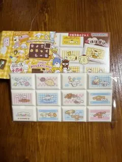 サンリオ 思い出のサンリオキャラクース チョコブロックシール シナモロールのサムネイル