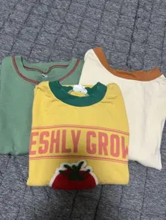 ブリーズ　マーキーズ　120cm ロンT長袖カットソー　3点セット