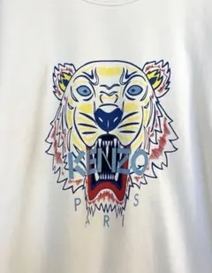 KENZO PARIS タイガー Tシャツ ホワイト XLのサムネイル