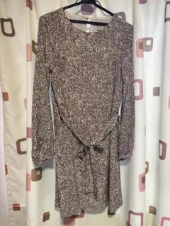 H&M アニマル柄ワンピース