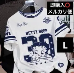 ベティ・ブープ ベティちゃん Betty Boop Tシャツ ホワイト 白Tのサムネイル