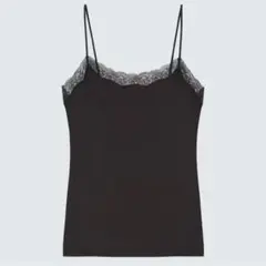 新品 UNIQLO ヒートテック キャミソール XS ブラック 2点セット