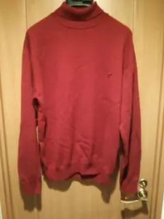 mila schon　カシミア１００　刺繡ロゴ　タートルネックニット　セーター