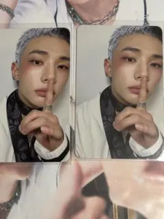 スキズ★karma ceremony 封入 両面トレカ　ヒョンジン　2枚