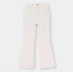 未使用カットソーカラーフレアパンツ