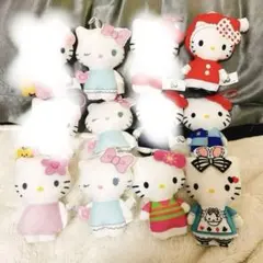 第二弾8個ハローキティ50周年ぬいぐるみハッピーセットマクドナルド